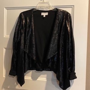 Jessica Simpson Maternity Sequin Jacket L
